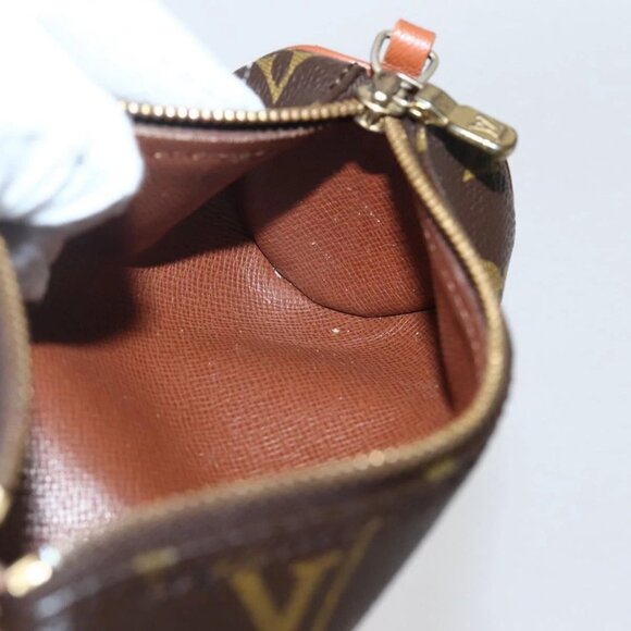 LOUIS VUITTON Monogram Papillon Pouch LV Auth - Picture 14 of 15